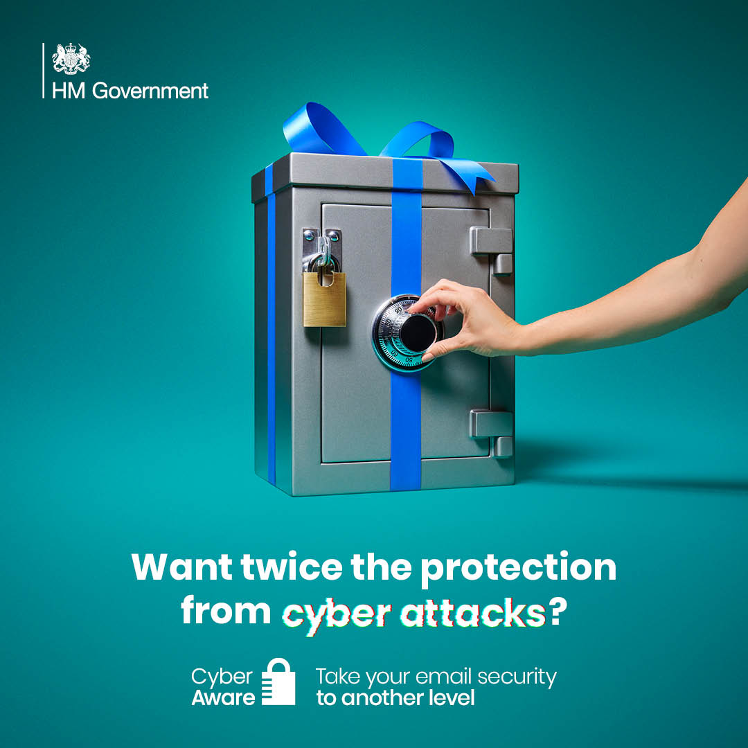 CyberResScot's tweet photo. It's the most wonderful time of the year.
For cyber criminals.
Turning on #2StepVerification takes just minutes, giving your email accounts twice the protection. Become #CyberAware 👇
https://t.co/DNgSXkBn2Q
#CyberScotland https://t.co/hXqhV0oNai
