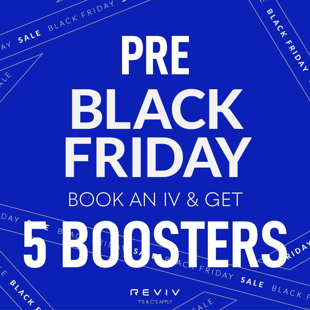 Revivsa's tweet photo. 💧 Monthly Booster Bonanza 💧

With every IV therapy Session you book this month, you will receive 5 Booster Shots for FREE to use throughout the Month! https://t.co/u0mdR7d9BC