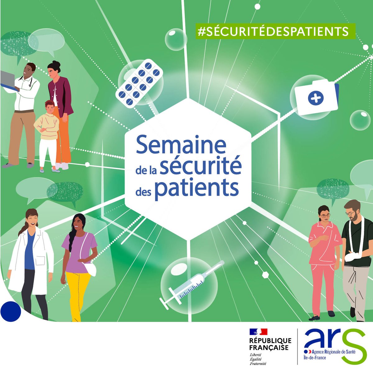 Semaine de la #sécurité des #patients 
🔎 Zoom sur les événements indésirables graves associés aux soins (EIGS) 
Qu’est-ce qu’un EIGS ❓Quelle est la situation en IDF ❓#SSP2023  
👉bit.ly/3MSuvWQ