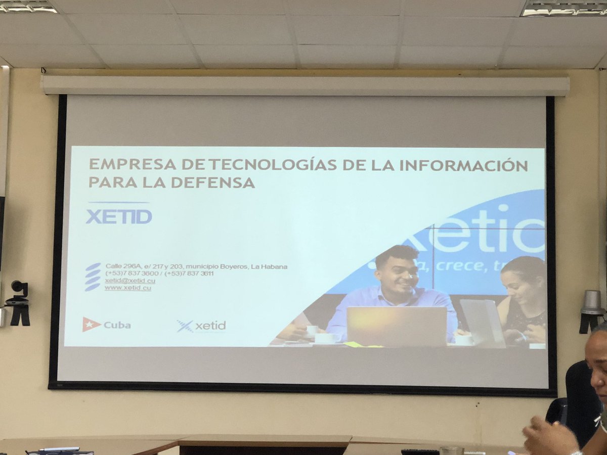 Visita muy productiva e impresionante con las tecnologías del <a href="/XETID2/">XETID</a> Habana

La <a href="/universidad_uci/">Universidad de las Ciencias Informáticas</a> bella como siempre!!!

Próximamente estaremos firmando convenios de Colaboración entre <a href="/CujaeRedSocial/">Universidad Tecnológica de La Habana</a> y la empresa Xetid.

<a href="/ENZONA_BX/">ENZONA</a> 
#SCADA #EstacionDeCarga #VE #IA #IoT #Indus4.0