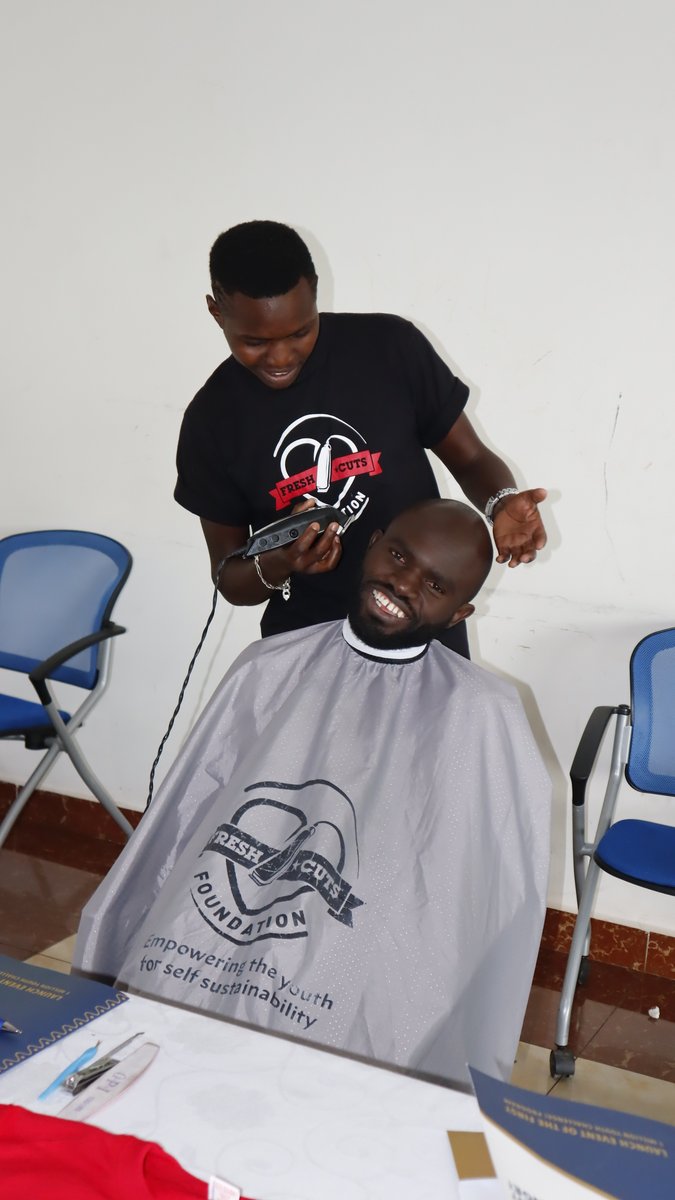FreshCutsFDN's tweet photo. The way to empower the vulnerable is by providing them with the skills and knowledge to uplift themselves.  
Support our fundraising initiatives for our Barbering and beauty training for the youth and women from informal settlements of Nairobi through:
https://t.co/7dK9slZsdD https://t.co/YcefqrTsSz