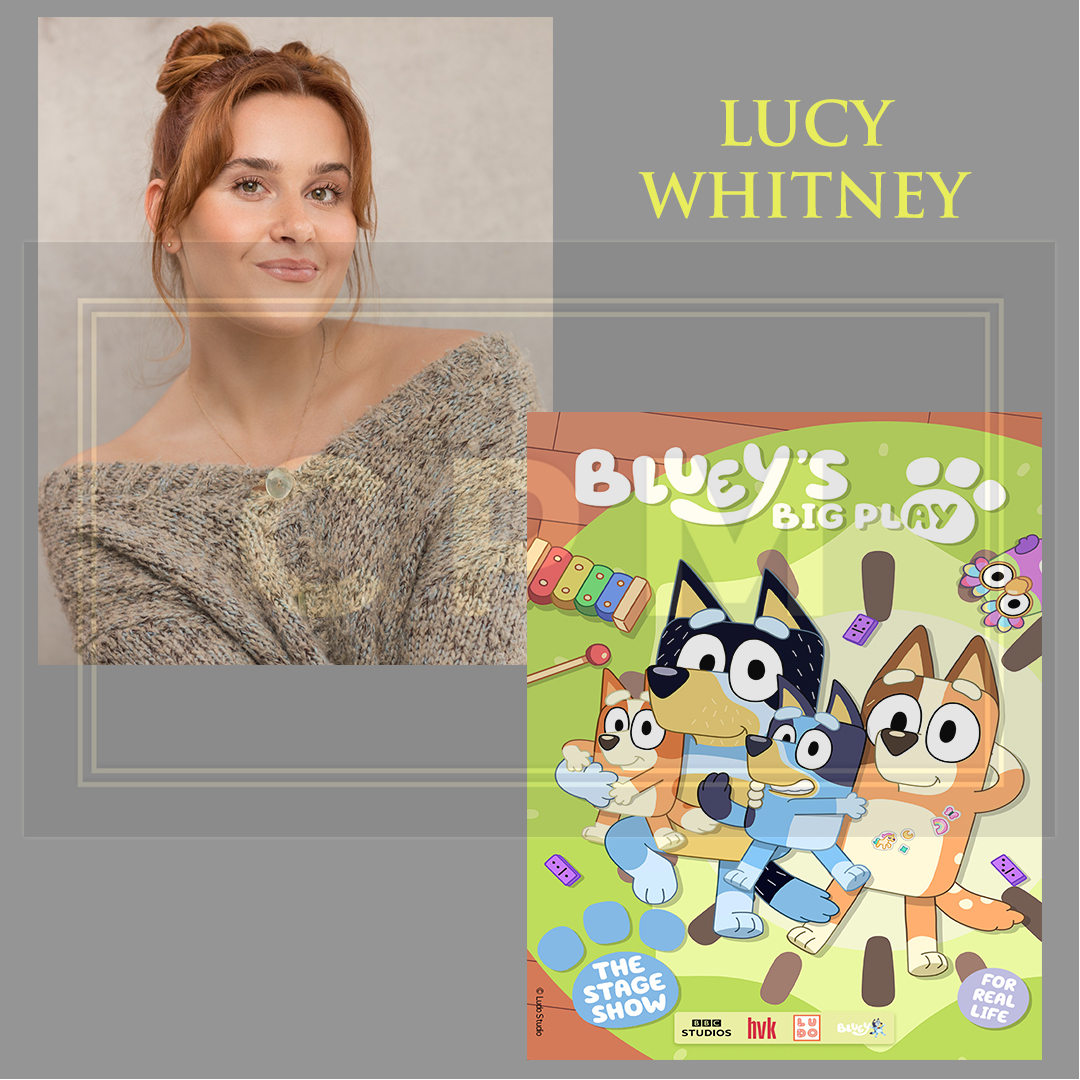 Congratulations to our @whitney_lucy who joins the UK and Ireland touring cast of #BlueysBigPlay! Big thanks to @pearsoncasting #ProudAgents