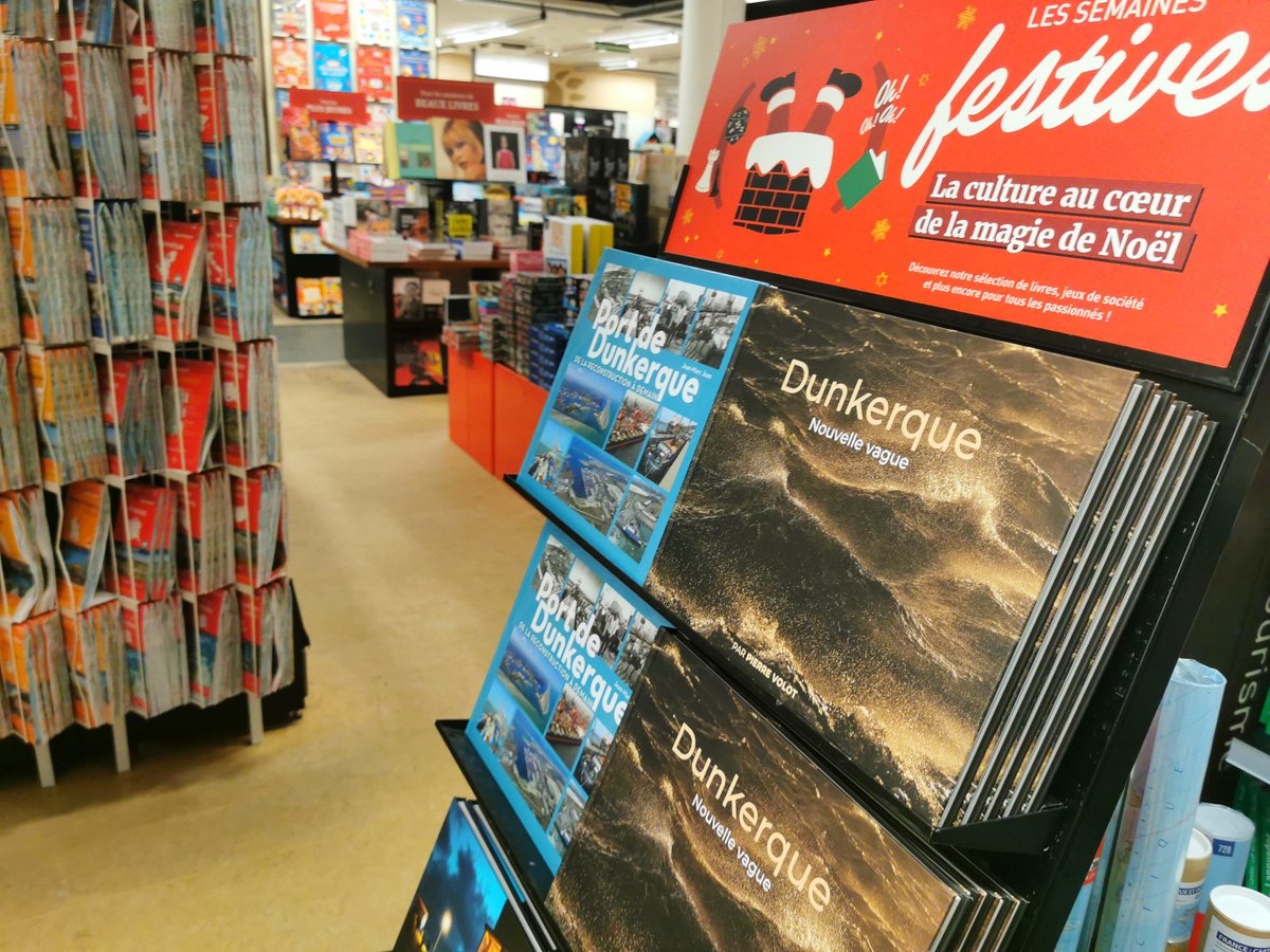 #dunkerquenouvellevague maintenant disponible au <a href="/furetdunord/">Furet du Nord</a> (Dunkerque) 😊