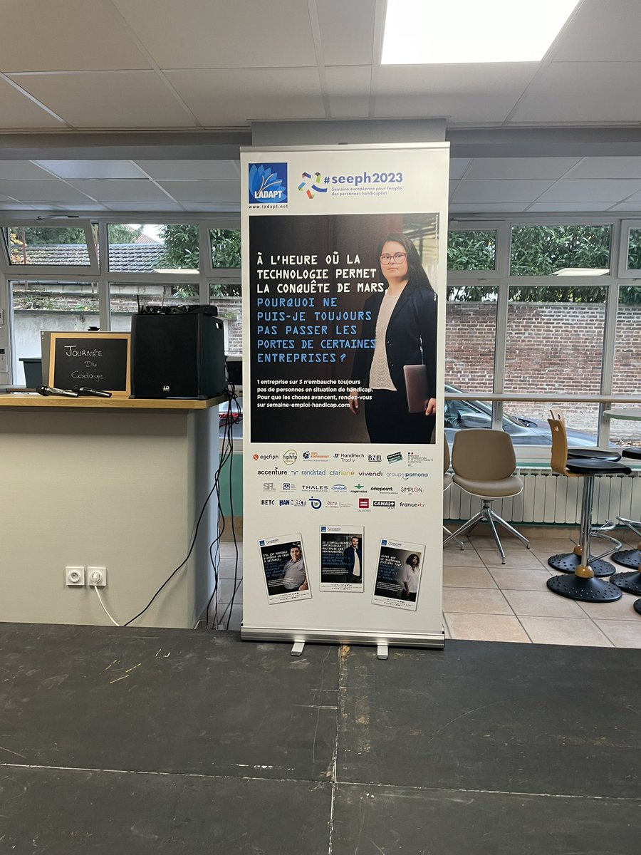 Aujourd’hui, 2eme jour #SEEPH2023 , nous sommes à <a href="/VilledeTroyes/">Ville de Troyes</a> dans les locaux de <a href="/LADAPT/">SMERCH</a> pour la « journée du codage » en partenariat avec <a href="/simplonco/">ok</a> pour former les personnes #handicapées au #numérique #emploi #handicap