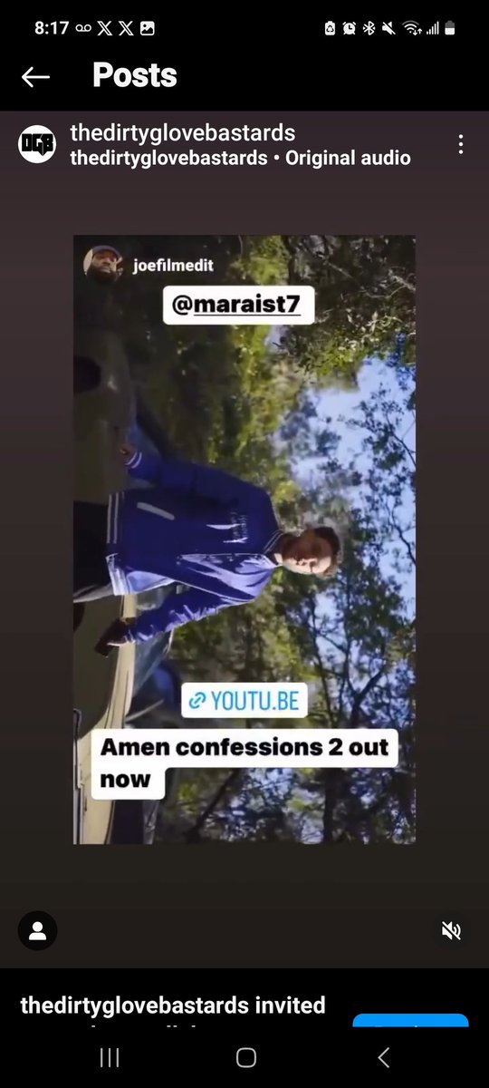 Amen confessions 2 on the dirty glove bastards Instagram