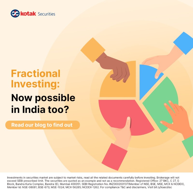 kotakneo's tweet photo. Some investors may find it challenging to afford high-priced Indian shares. However, what if we told you there's a solution that enables you to soon own a #fraction of these #shares? Read our blog to know more.

Disc: https://t.co/KpWgmlUZpD

#KotakSecurities #ResearchBlog