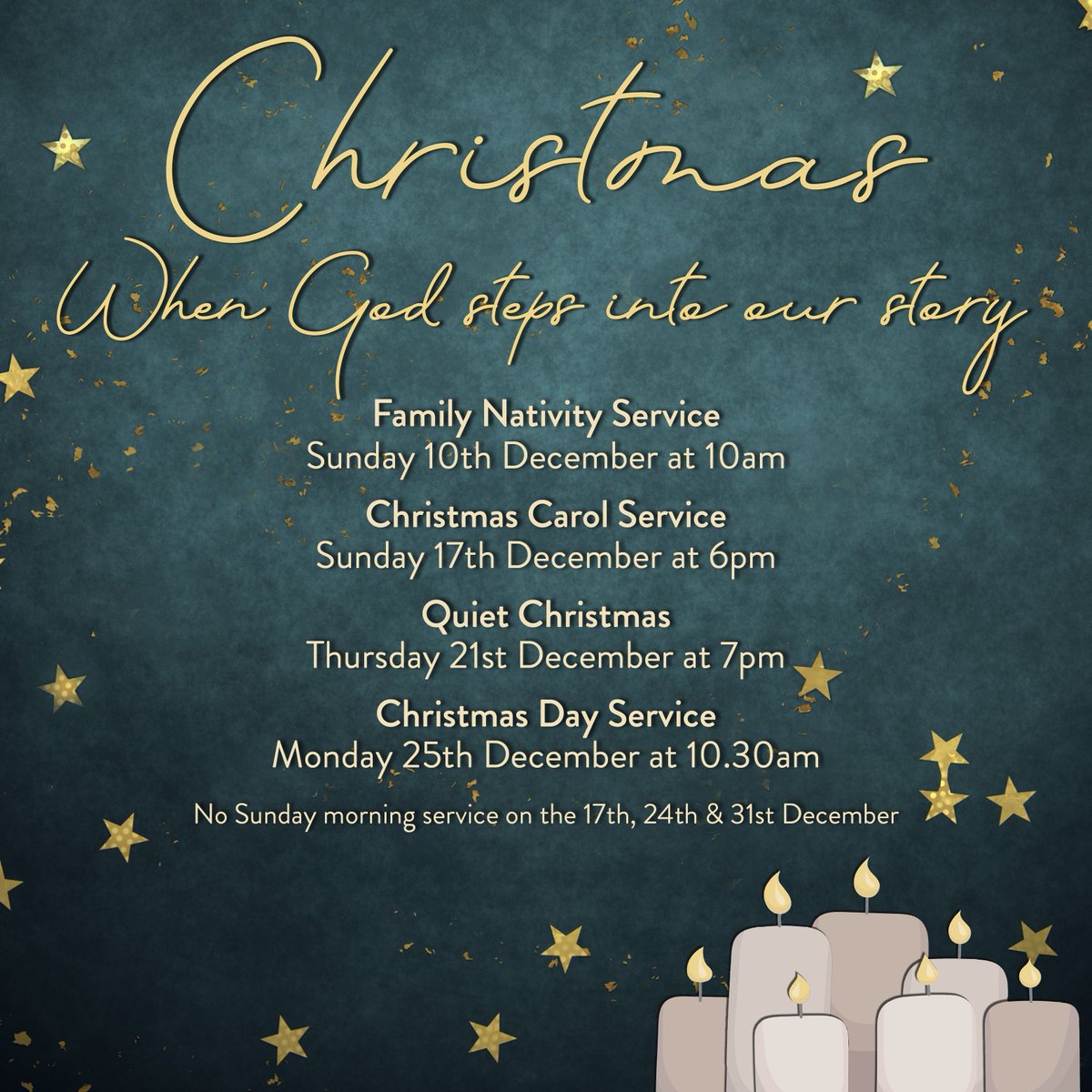 NewCommunityUK's tweet photo. You are invited into the story.
Why not try Church this Christmas time!
Find out why He stepped into our story. https://t.co/pV5J1nxlca