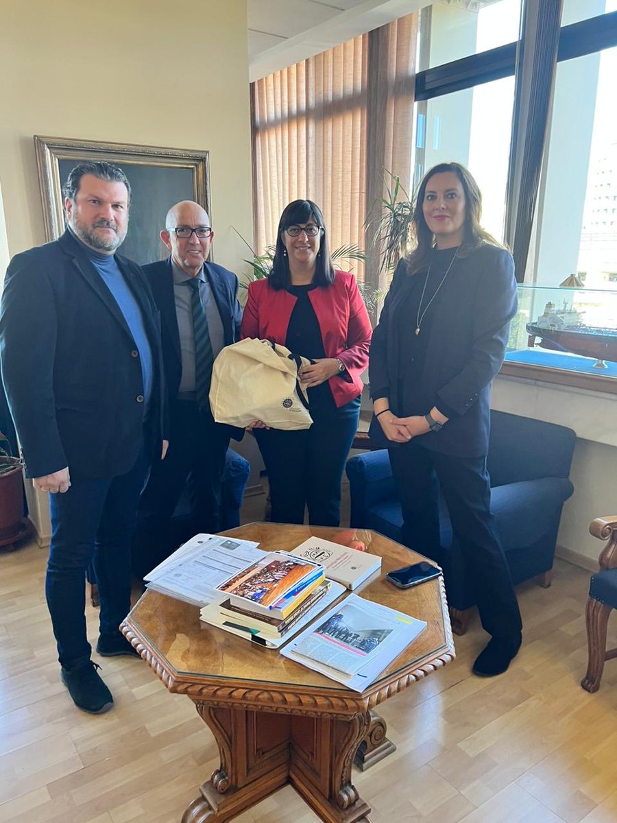 LUinAthens's tweet photo. Interesting meeting yesterday in Thessaloniki @univofmacedonia. Thank you Rector Prof. Katranidis, Mr Skiadas whose class I had the pleasure to adress, and Ms. Chainoglou. https://t.co/UhwGxPuvNf