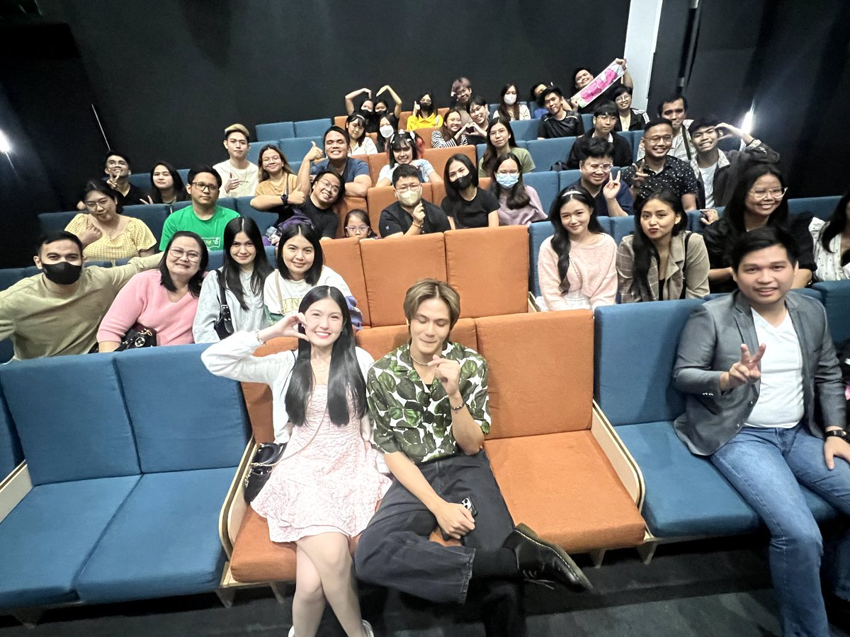 SELAphimOFC's tweet photo. Thank you to all the fans, friends, and family who attended our block screening for Sela!

Thank you to the cast of the movie for showing your support for Sela.

Please watch Ma'am Chief out now in theatres nationwide! 

@pulpstudiosph @happeehour @KringKim @selaguia #MaamChief https://t.co/cpPVbIzxy3