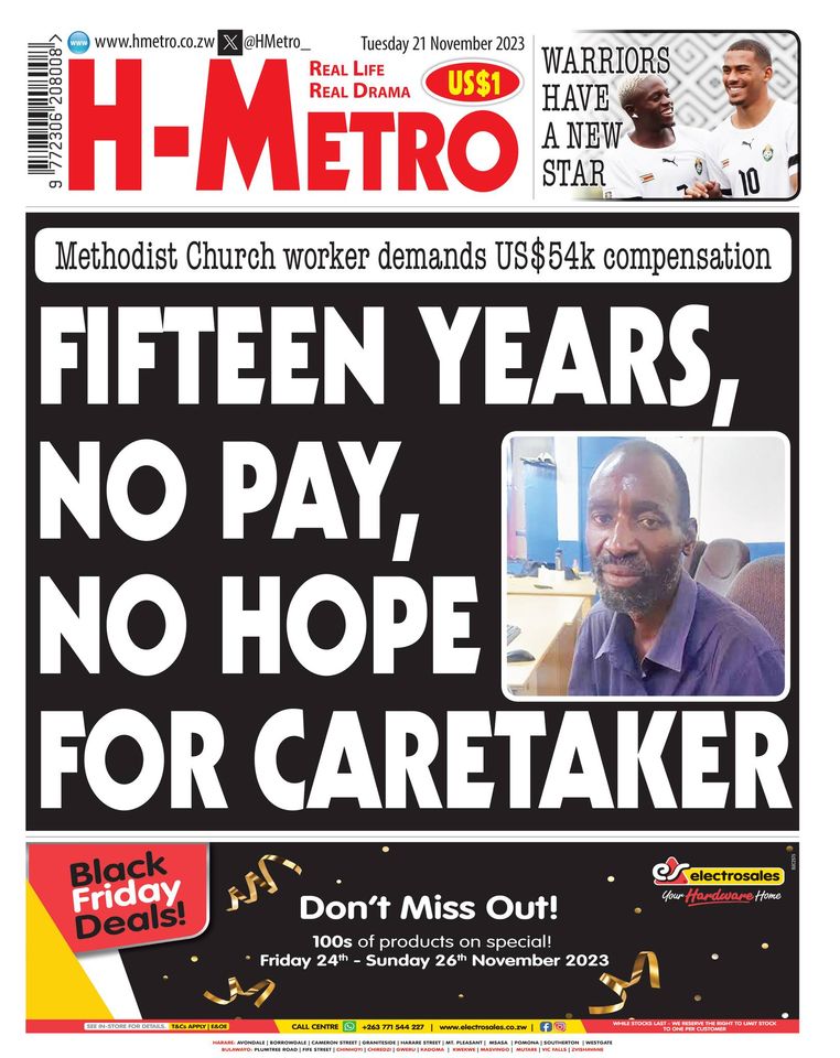 capitalkfm's tweet photo. #pressflash
Methodist Caretaker demands US$54 000 in compensation after working for 15years without pay.
https://t.co/M0lwwUSgMr https://t.co/pppr7AuOkl