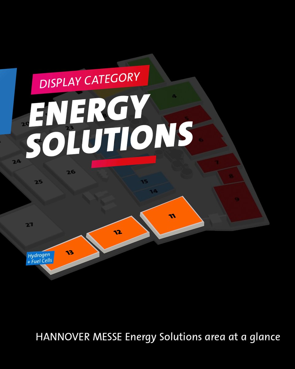 ⚡ Explore Energy Solutions at #HM24in Halls 13 &amp; beyond, near the main entrance. Join the German-Norwegian Energy Conference with industry leaders. Showcase them to decision-makers at the largest B2B community! 💡 fcld.ly/hljdxw1
