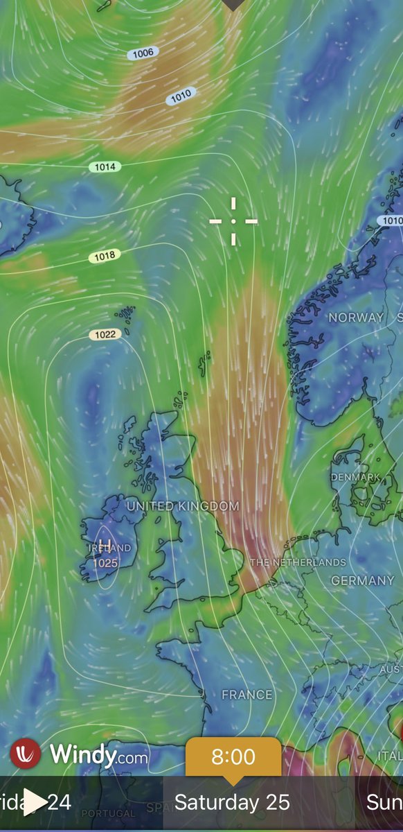 We don’t like to talk about the end of the autumn, so we’ll just ignore that and look to some North Sea sea-watching weather coming on Friday/Saturday, Little Auks incoming! Comes from a way up alongside Greenland so could bring some Ivory/Ross’s Gulls and maybe a winger influx