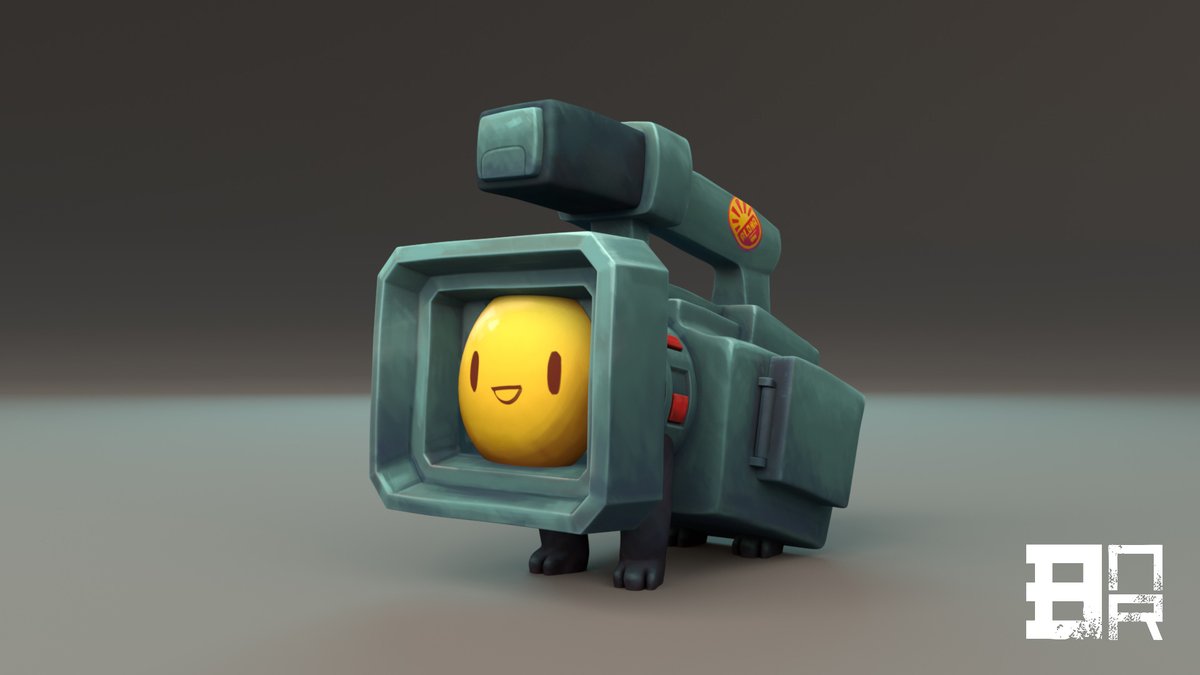 bratch1806's tweet photo. Continuing on my CG modeling path I wanted to bring this design by Germán Reina Carmona to life: Pet Camera via @artstationhq https://t.co/T2DT0G4QY7 https://t.co/QNuvEHgBt3