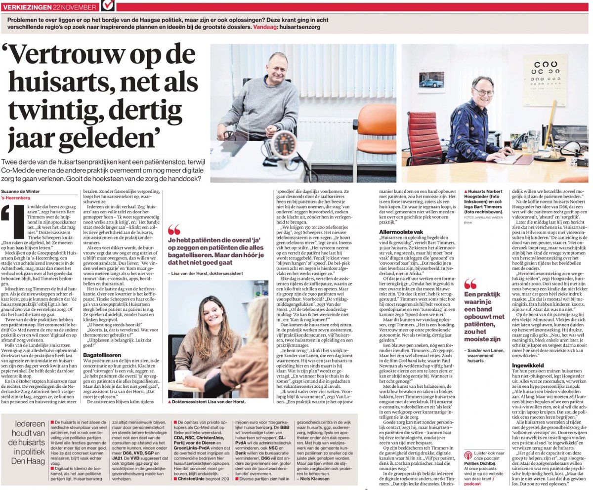 jimmydijk's tweet photo. Verbied private equity in de zorg. Met onnodig veel videoconsults en andere “trucjes” maximeren zij winsten voor niet-werkende beleggers.

Vertrouw huisartsen. Schrap bureaucratie van verzekeraars die hun wantrouwen. Maak huisartsen meer onderdeel van gemeenschap.

#ZorgGeenMarkt https://t.co/ESwE3XGrfs