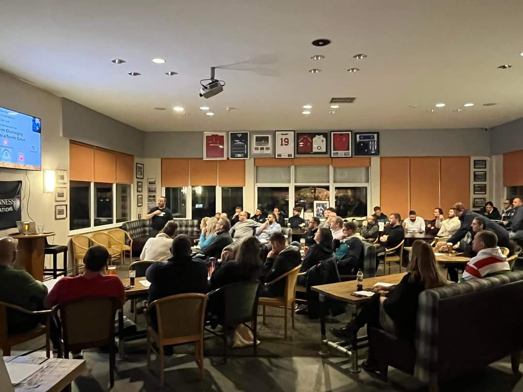 BehaviourDave's tweet photo. Had a great evening at South Warrington Sports club last night presenting to sports coaches from across all different sports and age groups. Thanks for having me and turning up on a Monday evening 👍⚽🏉🏏🏊🏑 https://t.co/Qt8bgZysbI