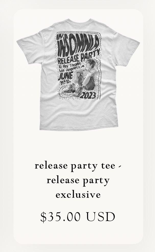 eaJ_TEAM's tweet photo. 'In Insomnia' Release Party Merch feat. cutie PeaButt!!!
#eaJPark #eaJMerch #InInsomnia https://t.co/SSNy7RDIyR