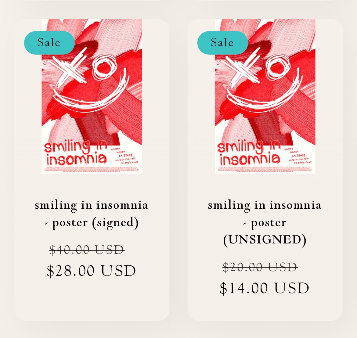 eaJ_TEAM's tweet photo. 'smiling in insomnia' Merch ON SALE!!
#eaJPark #eaJMerch #smilingininsomnia https://t.co/TaCxmuT0WB