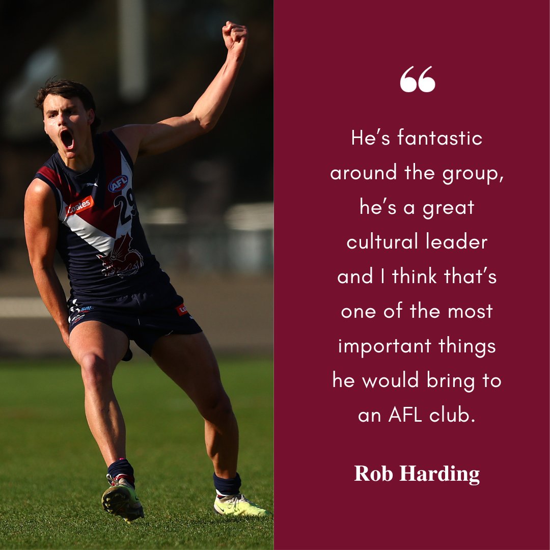 Harvey Johnston has come from the blue and is silencing the doubters 🤫

I sat down with the speedster to talk about overcoming adversity, his leadership qualities and choosing footy over basketball: bit.ly/JohnstonFeature

#AFLDraft