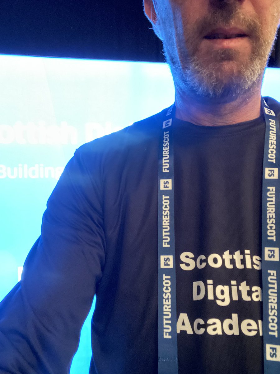 deanorhodes's tweet photo. @ScotGovSDA at the @Futurescot_News #DigitalScotland conference, come and say hello at stand 45 https://t.co/fDSKE41AOg
