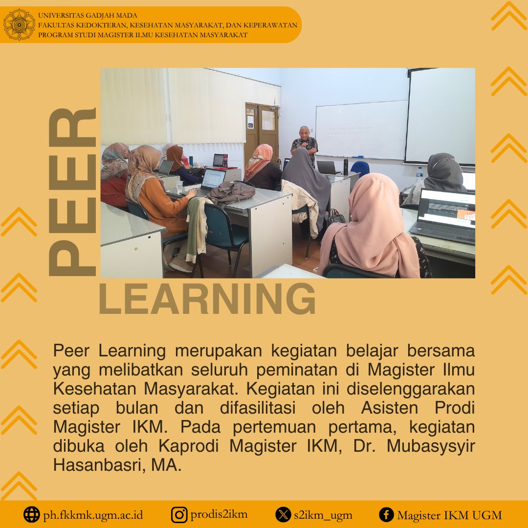 S2 Ilmu Kesehatan Masyarakat, UGM tweet media