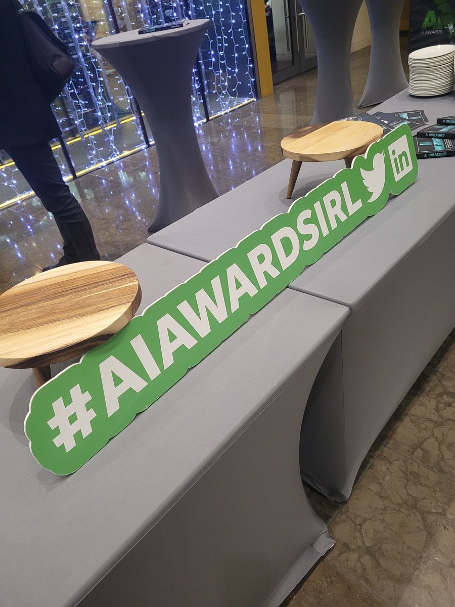 Excited for today's awards ceremony at @AIireland Awards Ireland !! #Ai #watchthisspace 🇮🇪 
#aiawardsirl