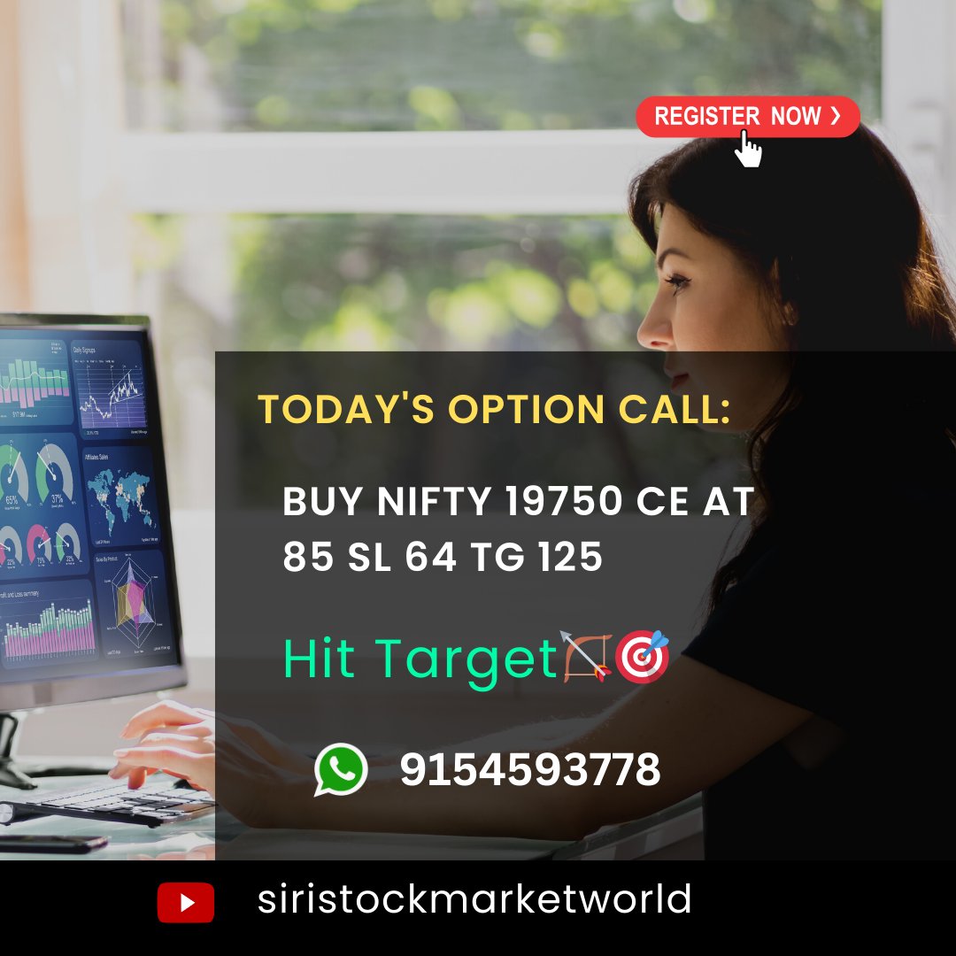 StockSiri's tweet photo. *Follow WhatsApp Channel for Free Stock Tips*👇🏼https://t.co/Umixk4uuD8
#stocks #stockmarket #nifty #banknifty https://t.co/m9O2qhSpxp