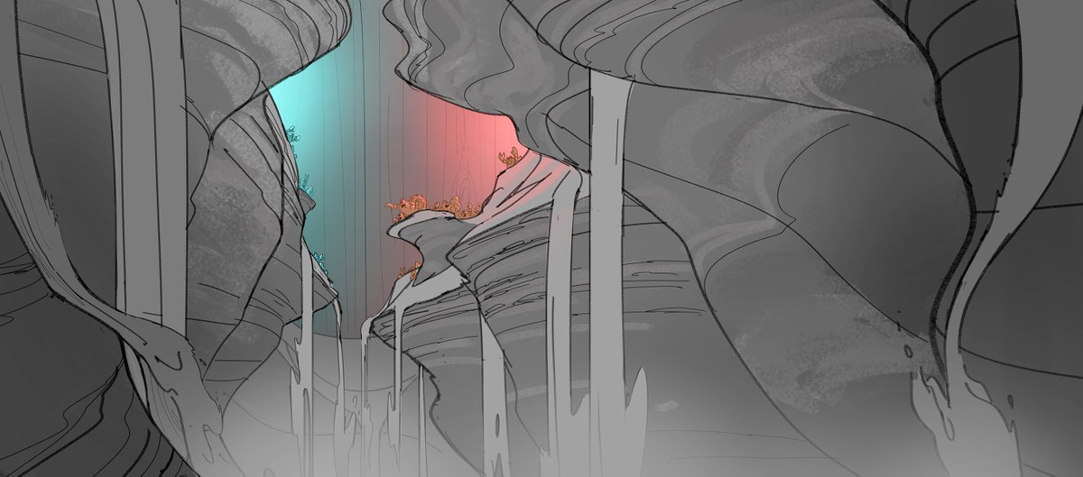 NicolasWeis's tweet photo. BATTLE !
The battle scene in "Under the boardwalk" was at some point a night scene, taking place under a upside down row boat.
The key word was "epic", which is too rarely asoociated with our beloved crustaceans ;)
#epic #hermitcrab #battle #visualdevelopment #moviedesign https://t.co/nktZunEXoG