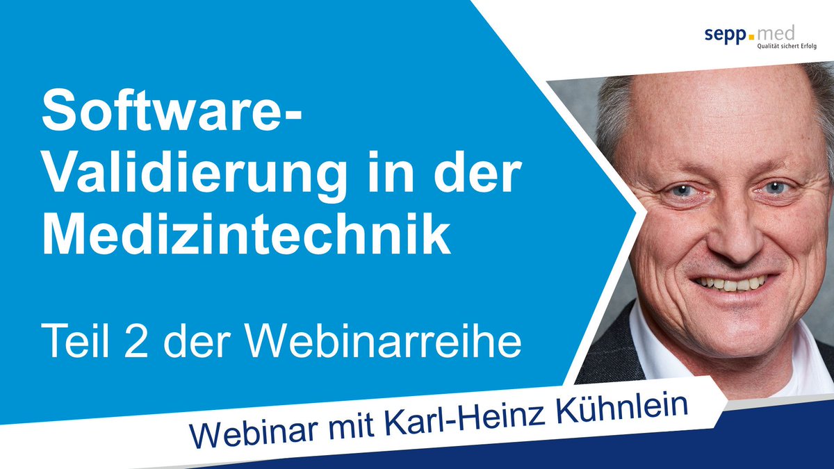 seppmedgmbh's tweet image. 𝗠𝗲𝗵𝗿 𝗧𝗲𝘀𝘁 𝗯𝗲𝗶 𝘄𝗲𝗻𝗶𝗴𝗲𝗿 𝗗𝗼𝗸𝘂𝗺𝗲𝗻𝘁𝗮𝘁𝗶𝗼𝗻 ▶ In dieser Webinaraufzeichnung erfahren Sie, wie Computer Software Assurance dabei helfen kann, Software effizient und sicher zu validieren.
seppmed.de/seppmed/webina…
#validierung #medtech #software