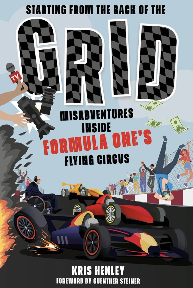 When better to slink out of hibernation than on #WorldHelloDay? I just opened my social media for first time in months to the news an old buddy from the #F1 paddock has written a book. Kris is as funny as he is friendly, so this will be excellent: amzn.eu/d/18hSK3O