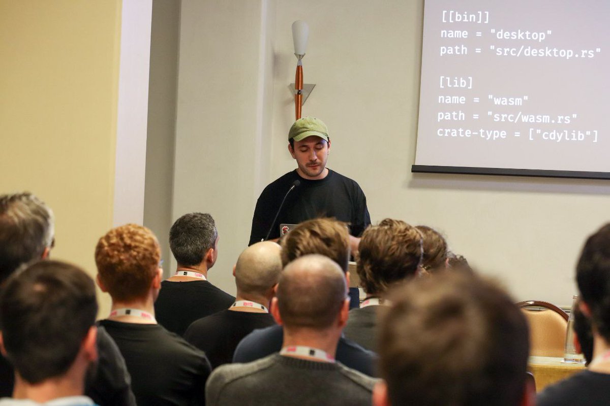 rustlab_conf's tweet image. The excitement is building on Day 3! 🚀
Currently in RustLab, "Bring Gameboy alive in the Web with #RustLang and WebAssembly" by Raphael Amorim is underway. Let play! 🎮
@raphamorims #RustLab2023 #Day3