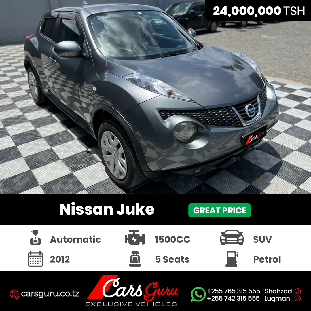 khushimotorstz's tweet photo. "On The Road 𝗡𝗶𝘀𝘀𝗮𝗻 𝗝𝘂𝗸𝗲 🚗"
✔️Stock No: Z-0810
✔️Body Type: SUV
✔️Make: Nissan
✔️Model: Juke
Shop for your next 𝗡𝗶𝘀𝘀𝗮𝗻 𝗝𝘂𝗸𝗲 here 👇
🌐Website: https://t.co/A41kzxwMsy
#suv #nissan #juke #viraltopluxury #viralcars #viralluxurycars #sales #viralauto #tanzania https://t.co/IdlyDPXdgA
