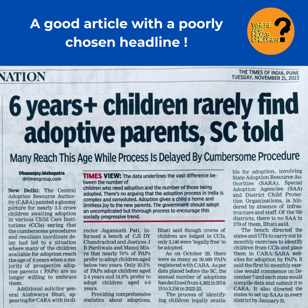 Where Are India's Children tweet media