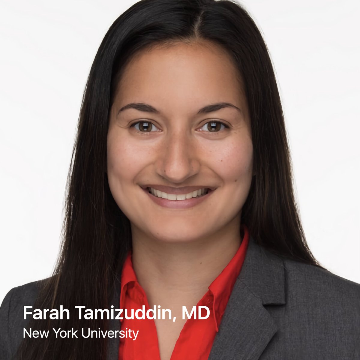STR Young Radiologists Spotlight Dr. Farah Tamizuddin @FTamizuddin PGY-5 @NYURadRes NYU @NYUImaging Q. Why did you choose a career in radiology? A. 'When I started medical school, I was very unfamiliar with radiology, to the extent that I barely understood it was an option for