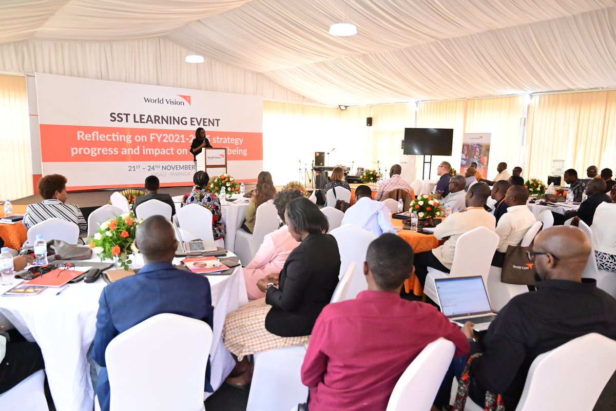 WVRwanda's tweet photo. #HappeningNow: @WVRwanda is hosting a Strategy Support Team Learning Event. The meeting that has brought together staff, Support Offices & partners seeks to reflect on the FY2021-2025 Strategy progress and impact on Child well-being. #Lifeinitsfullness https://t.co/Jki3iHG7ok