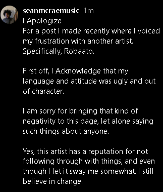 XLRSTONE's tweet photo. My final message regarding #robaato https://t.co/fBDpKrivm8