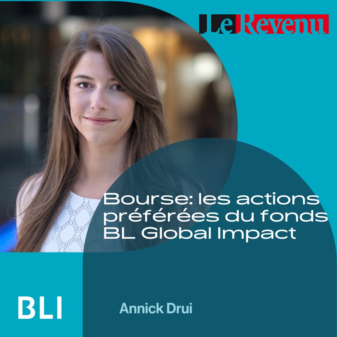 @RomainDionLR, Directeur de la rédaction délégué chez @Le_Revenu, a rédigé un article au sujet du fonds ISR BL Global Impact, géré par Annick Drui chez @BLInvestments 
lerevenu.com/bourse/bourse-… 
#marketingcommunication #impactfunds #ODD #sri #esg #assetmanagement #luxembourg