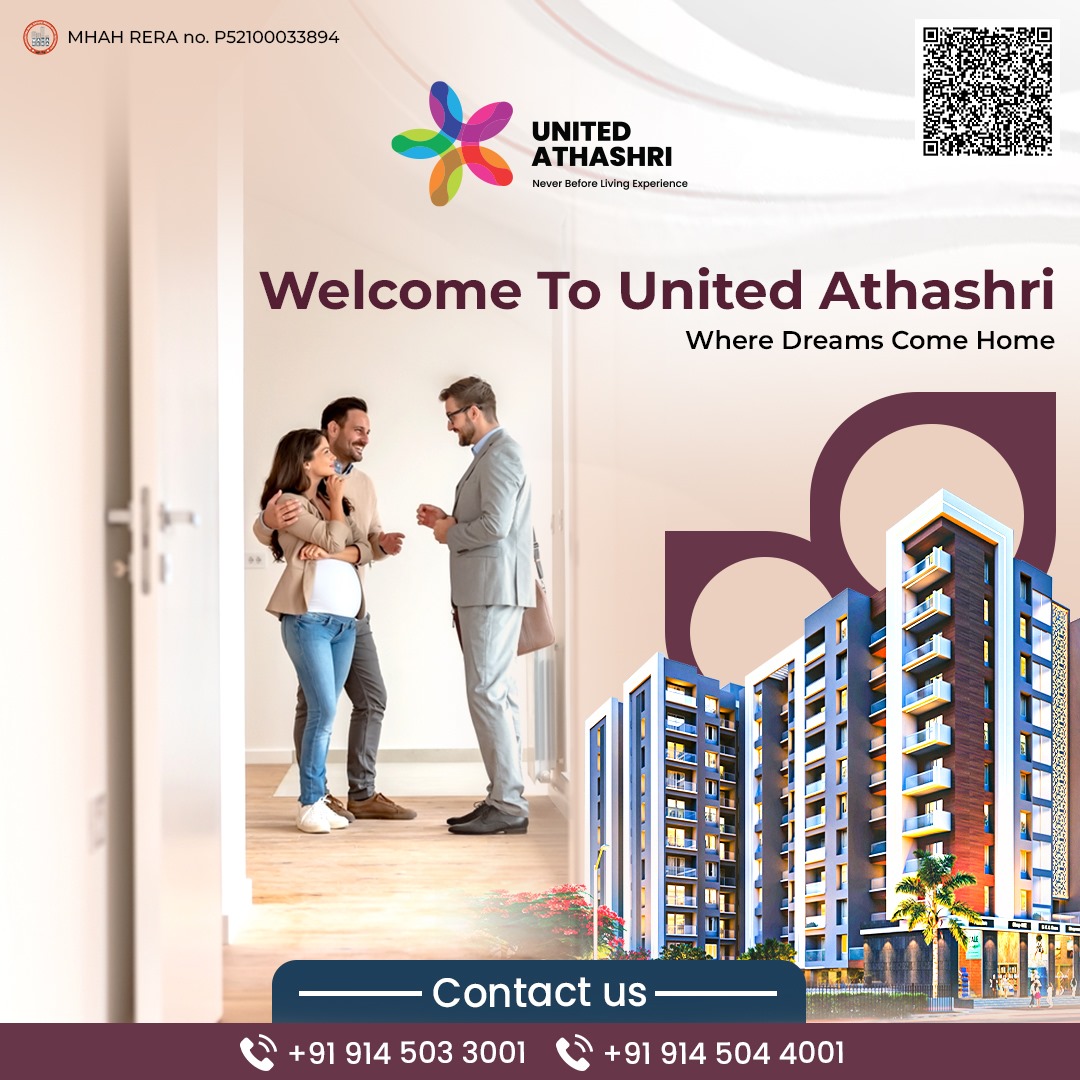 UnitedGroupPune's tweet photo. Looking for more than just a house? At United Group, we believe in creating dream homes that go beyond bricks and mortar. Introducing United Athashri - a place where contemporary living meets community ambience.
Call 9145033001/9145044001
#UnitedAthashri #LuxuryLiving https://t.co/lRNYcq7xE1