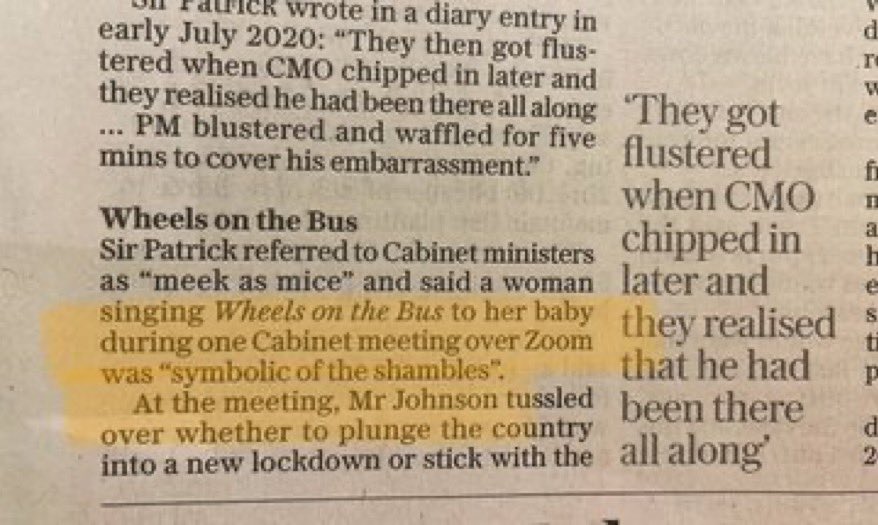 I will always remember the sheer kindness of a senior Treasury civil servant when my one year old rang them back on my phone in April 2020. I was mortified. Who did Sir Patrick think was looking after our kids, Cabinet ministers down? Mums were.
