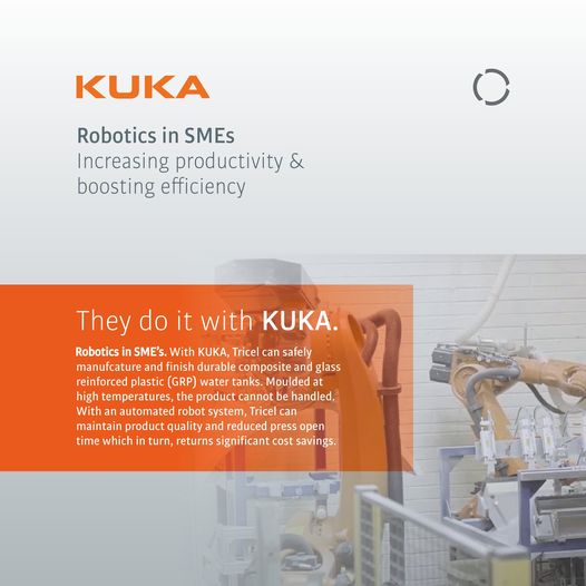 Moulding fibreglass is risky, but Tricel is making it safer!

By adopting automated robot systems, they have been able to:
🌡Safely handle  components that can reach 140°
🦾 Cut press open times
🦾 Finish items efficiently
💭 Trevor Murphy from Tricel says it's a game-changer!