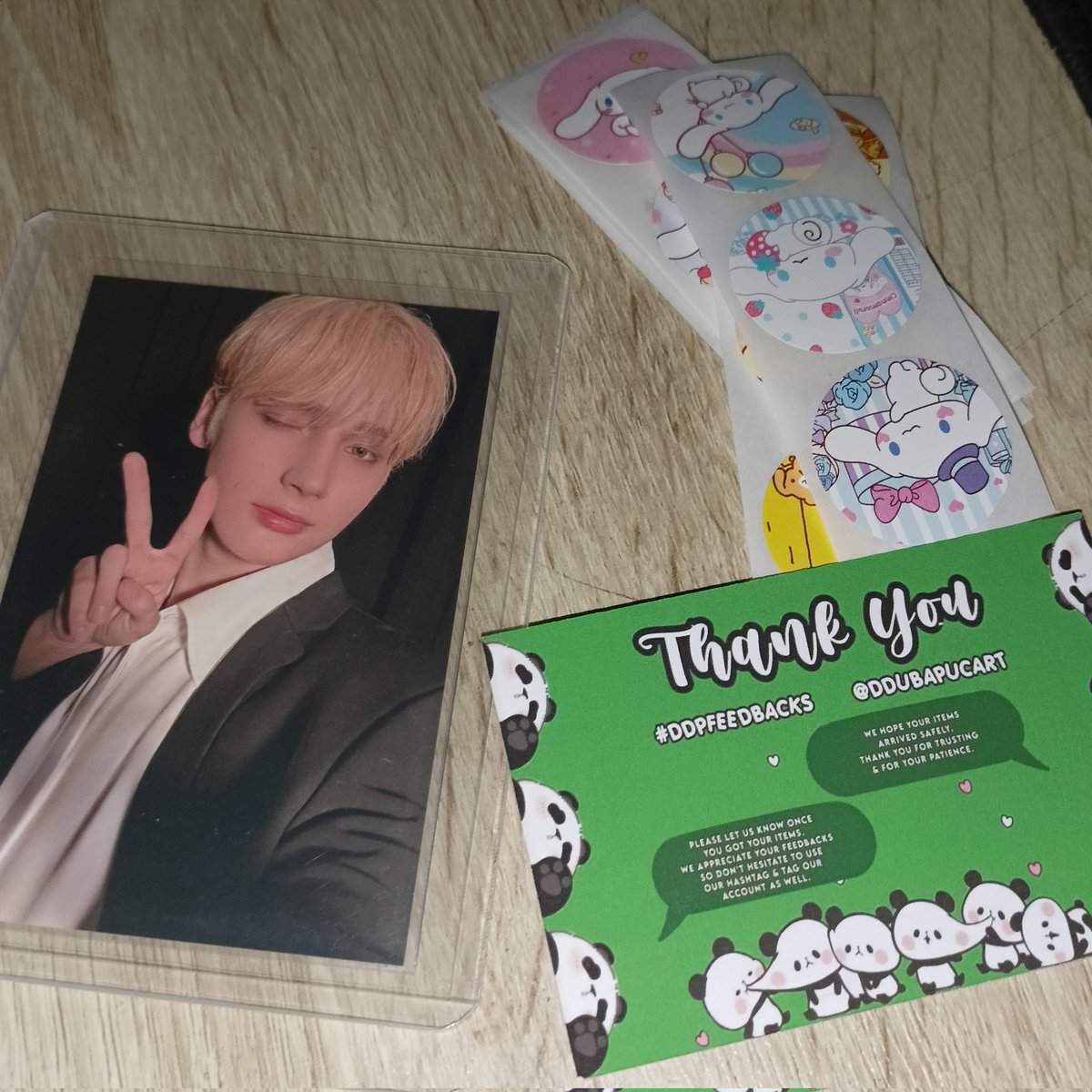 lovetubatu_txt's tweet photo. Thank you so much @ddubapucart!! Hueningkai came home safely!! He's so sparkly, waaaa. 😍😍
#DDPFeedbacks https://t.co/4zpUmPvF5R