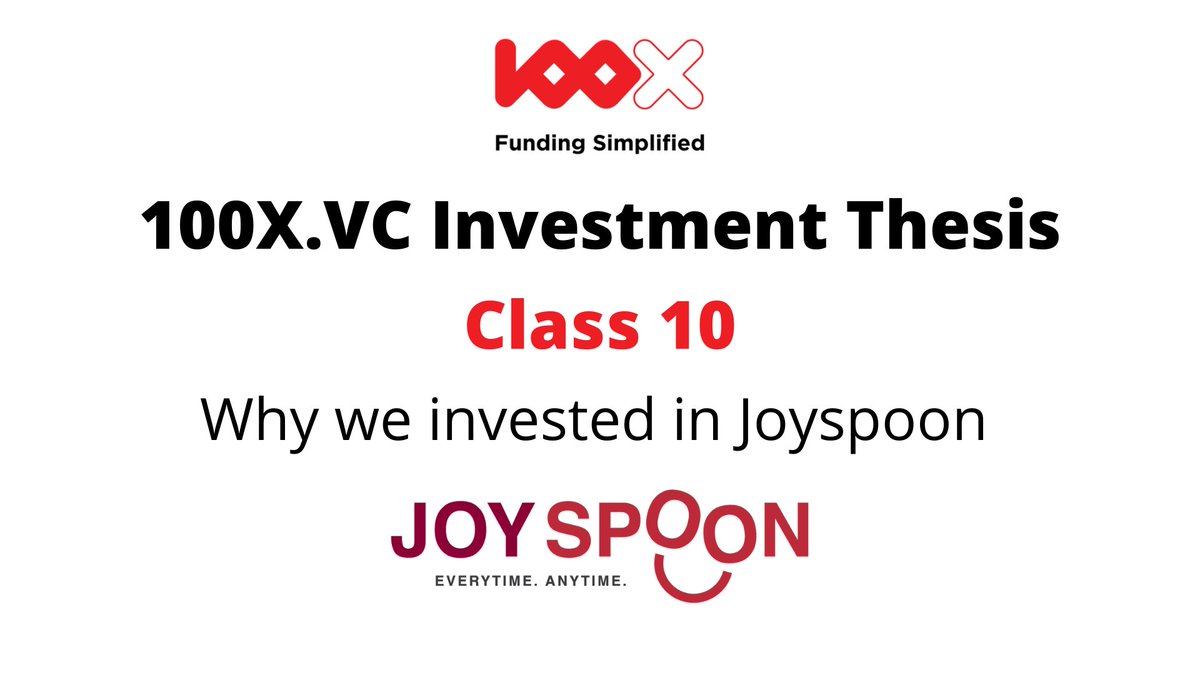 100X.VC on X: Investment Thesis: Why we invested in JoySpoon? JoySpoon is  a Digital first D2C brand for a range of tasty and quality Indian Mouth  Fresheners. Yash Mehta | Vaishali Mehta