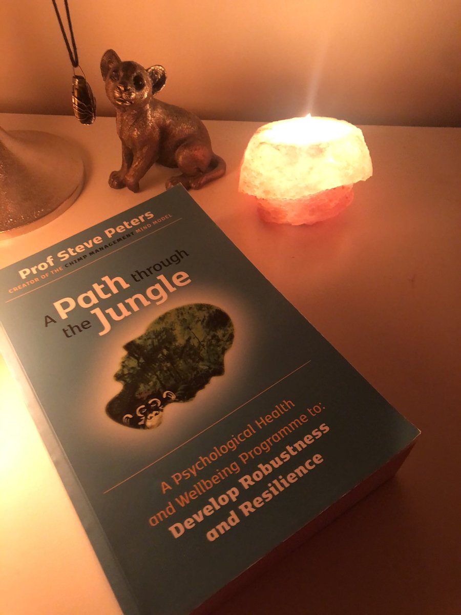 20 pages into this book and I have concluded I am being controlled by my chimp 🙈 #newbook #brainfood #apaththroughthejungle