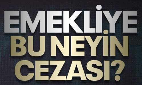 Emekliye Neyin Cezası 7500 lira 
#EmekliMaas33BinOlmalıdır
#EmekliyiABOylaGeberttiniz