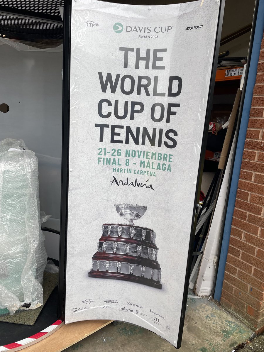 Built by a dedicated team in #southstaffordshire and attracting attention on the World stage.
Good morning from the World Cup of Tennis fan zone with a Cyclone Game.
#sport #DavisCup #Tennis #gaming #spain