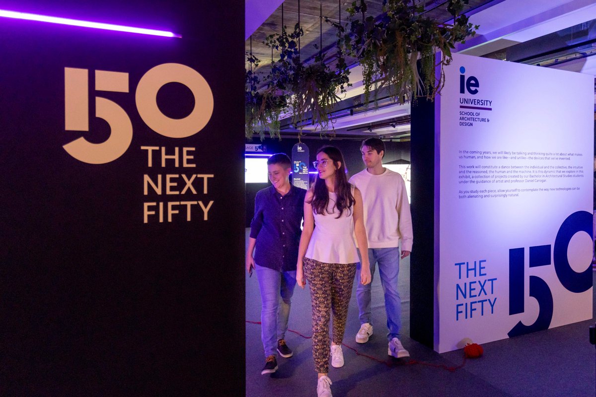 Celebrating the #IENext50 at #IETower! Schools showcased their visions for the next 50 years in education, while special guest Francis Ford Coppola shared insights on the future of storytelling. The highlight? Provost manuelmunizv launching  blgs.co/hx4Y1P