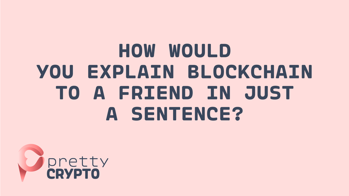satsmade's tweet photo. Just one sentence.
#crypto #cryptocurrency #bitcoin #blockchain #btc #womenincrypto #shecryptos #hercrypto #prettycrypto https://t.co/qQA86t90xs