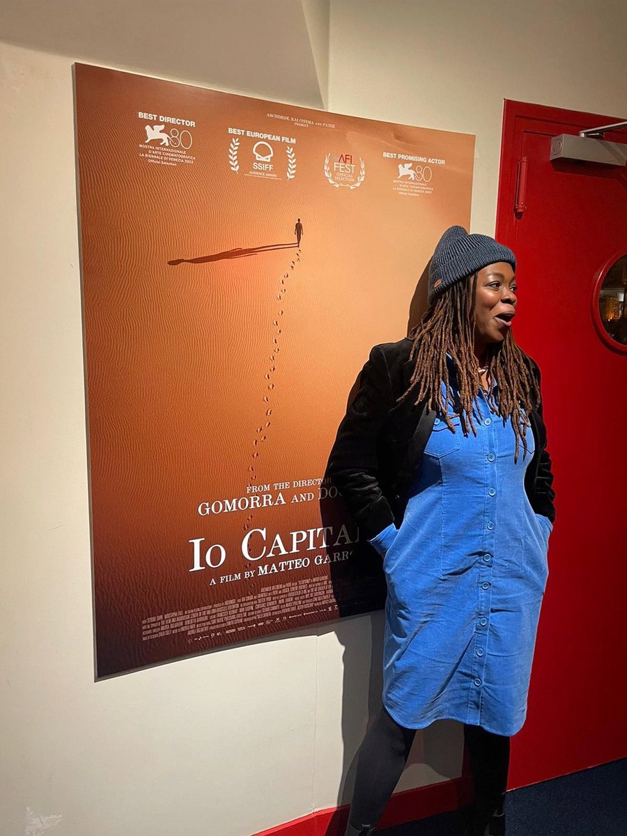 PrincessErikaPr's tweet photo. J’étais hier soir à la projection privée du film « Moi Capitaine » de Matteo Garrone qui se déroulait #Studio28.
Quel privilège d’avoir participé à cette aventure.
Sortie prévue le 3 janvier. https://t.co/sabSp8t98A