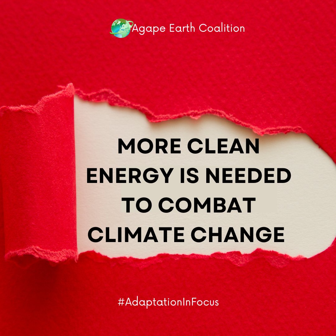 It's time to prioritize sustainable solutions and reduce our reliance on fossil fuels. Let's embrace renewable sources like solar, wind, and hydro power to create a greener and brighter future for generations to come. 

#COP28UAE
#AdaptationInFocus 
#OurPlanetOurClimateOurFight