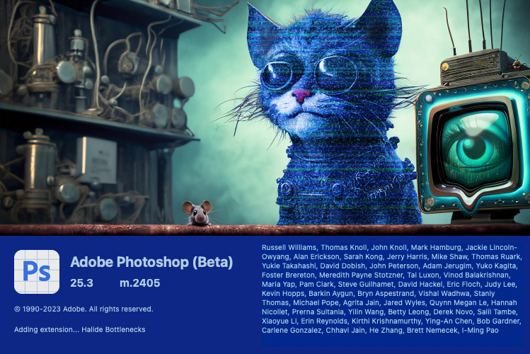 atelierdpcom's tweet photo. Photoshop BETA update 25.3 ce matin #adobe #adobePhotoshop #photoshop #Beta https://t.co/CVvDT9Yvjx