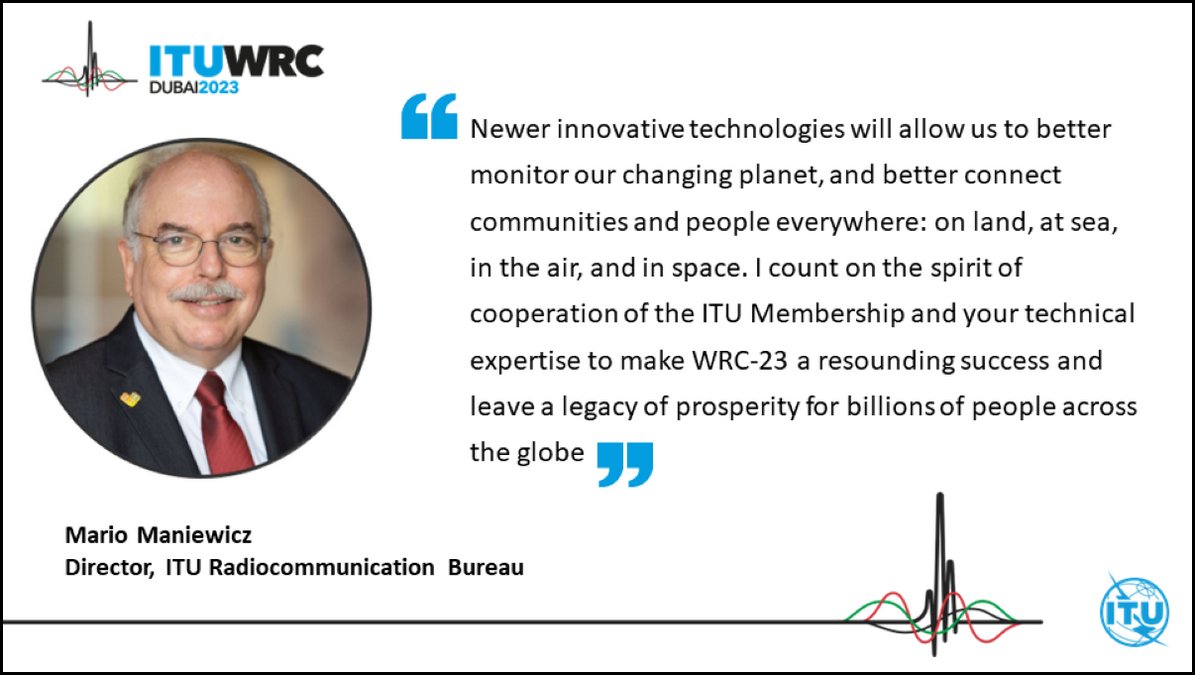 ITU Radiocommunication tweet media